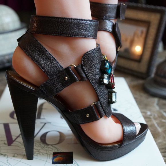 Report Signature DUNBARTON Jewell Ankle Strap 7.5 - Picture 2 of 16